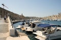 Vittoriosa, Malta, August 2019. Sea bay between two cities.