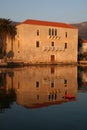 Vituri castle at sunset