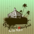 Viva Revolucion illustration. Vector