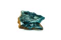 Vivianite macro isolated background Royalty Free Stock Photo