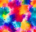 Vivid Abstract Paint Splatter Art Royalty Free Stock Photo