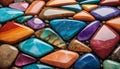 Polished Gemstones Collection Royalty Free Stock Photo