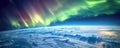 Vivid auroras from space Earths natural defense against solar winds a spectacle of geomagnetic phenomena