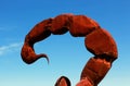 Scorpion sculpture, Anza Borrego Desert State Park, California