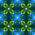 Vivid blue green abstract texture. Complex background illustration. Textile print pattern. Cute seamless tile. Home decor fabric d