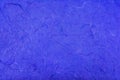 Vivid blue mulberry paper texture background. Old blue paper background. Blue paper background Royalty Free Stock Photo