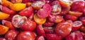 Vivid close-up of luscious, ripe tomatoes, bursting with flavor and visual allure