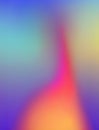 Vivid Colored blurry wavy abstract gradient background