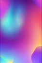 Vivid Colored blurry wavy abstract gradient background