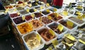 Spices at the market in Greece