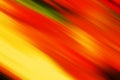 Vivid colorful orange blurred abstract background, lights, geometries Royalty Free Stock Photo