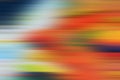 Vivid colorful pastel orange blurred abstract background, lights, geometries Royalty Free Stock Photo