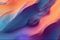 Vivid colorful wavy abstract background, lomo light leak overlay, web banner abstract design, copy space