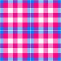 Vivid colors checkered pattern seamless tile