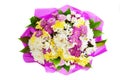 Vivid decorative spring flower bouquet