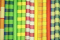 Vivid fabric samples