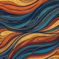 Vivid and fluid abstract art without depicting specific objects or Royalty Free Stock Photo