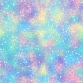 Vivid holographic foil rainbow neon seamless tile