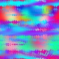 Vivid hyper bright ombre rainbow seamless pattern