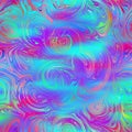 Vivid hyper bright ombre rainbow seamless pattern