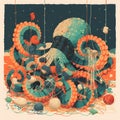Vibrant Octopus Knit Fantasy