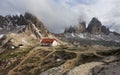 Vivid landscape from Italian Alps