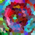 Vivid mesh abstract background. Playful texture