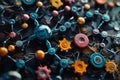 Nanotech Molecule Model