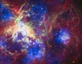 Vivid nebulae Royalty Free Stock Photo