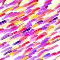 Vivid pink bright contrasts, colorful paint watercolor forms, geometries, forms, colorful abstract background, texture Royalty Free Stock Photo