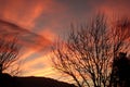 Vivid sunrise in New Mexico