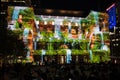 Vivid Sydney 2015: The Custom House with light show