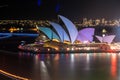 Vivid Sydney 2015: the Sydney Opera House sails lit