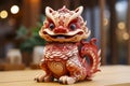 Vivid Traditional Chinese Dragon Statue
