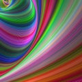 Vivid vortex - abstract art background