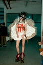 Vivienne Westwood shanghai show backstage Royalty Free Stock Photo