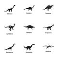 Viviparous lizard icons set, simple style