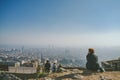 Viw from Bunkers del Carmel panorama, Barcelona