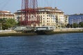 Vizcaya Bridge Bizkaiko Zubia or Puente de Vizcaya Royalty Free Stock Photo