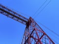 The Vizcaya Bridge in Portugalete Royalty Free Stock Photo