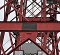 Vizcaya Bridge sign