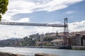 Vizcaya Bridge world patrimony and icon by Unesco Royalty Free Stock Photo