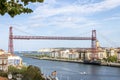 Vizcaya Bridge world patrimony and icon by Unesco Royalty Free Stock Photo