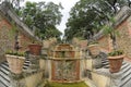 Vizcaya gardens Royalty Free Stock Photo