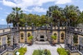 Vizcaya Museum Gardens, the former villa and estate of businessman James Deering. Royalty Free Stock Photo