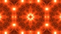 VJ Fractal kaleidoscope background. Background motion with fractal design