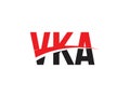 VKA Letter Initial Logo Design Vector Illustration Royalty Free Stock Photo