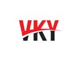 VKY Letter Initial Logo Design Vector Illustration Royalty Free Stock Photo