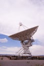 VLA dish set up for information near the visitors center