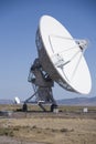 VLA radio telescope antenna Royalty Free Stock Photo